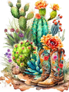 Aloe Vera Painting by Numbers Premium Kit