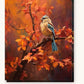 Blue Jay paint by numbers kit on stretched canvas
