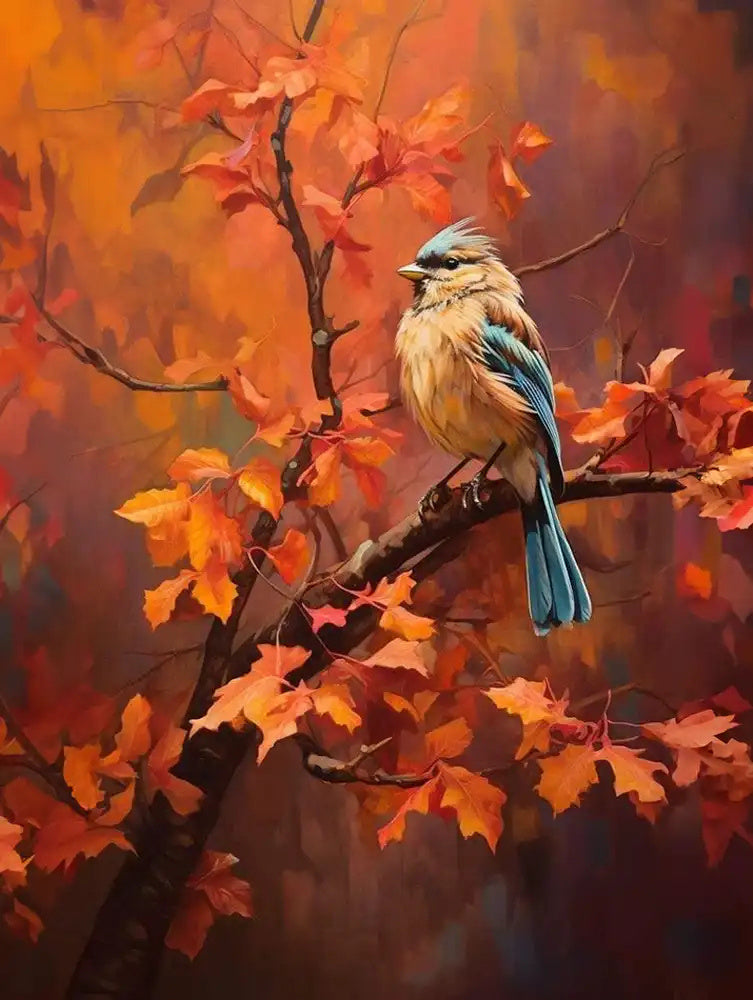 Blue Jay Premium Collection Canvas Art Kit