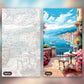 Blue Sky Harbor paint by numbers kit, before and after