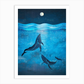 Blue Whales Painting by Numbers Premium Kit