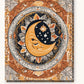 Boho Sun and Moon Wall Art paint by numbers kit on stretched canvas