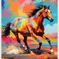 Bold and Free - Premium Paint by Numbers Kit