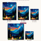 Camping in The Woods canvas sizes from 12 x 12 to 23.5 x 23.5 inches