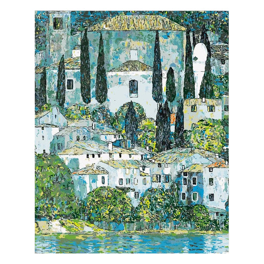 Scorcio dei Canali Veneziani - Kit Dipingi con i Numeri