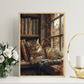 Cat Sleeping in Closet - Artistry By Numbers