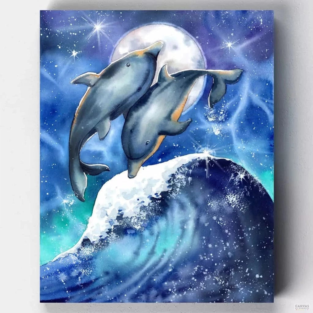 Celestial Surfing Painting by Numbers Kit