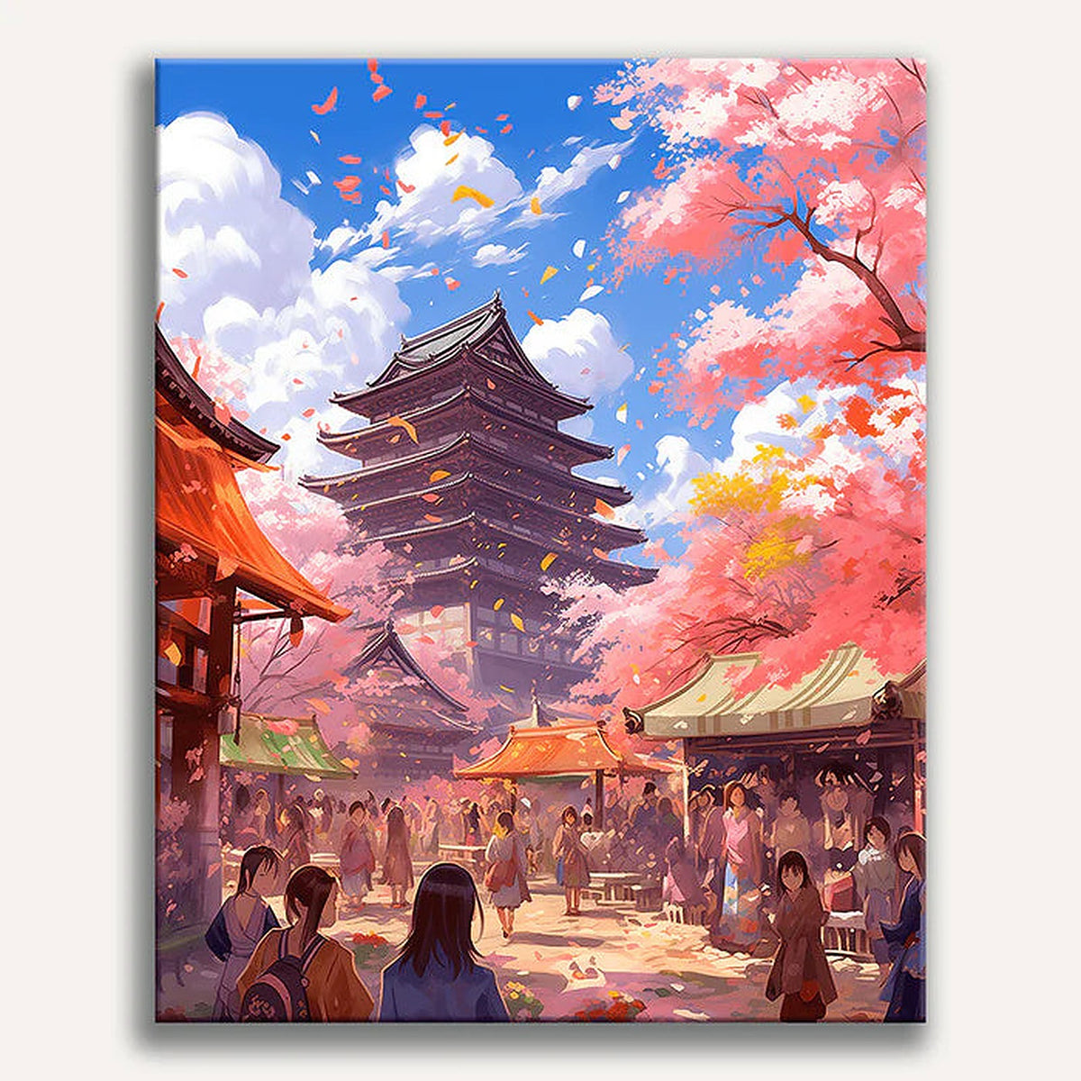 Cherry Blossom Festival Art Painting Kit