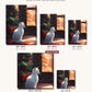 Christmas Cat canvas sizes from 12 x 12 to 23.5 x 23.5 inches