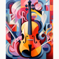 Melody of Forms Painting by Numbers Premium Kit