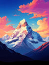 The Peak of Peaks Painting by Numbers Kit