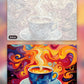 Caffeine Breeze paint by numbers kit, before and after