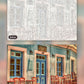 Coffee Shop paint by numbers kit, before and after