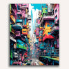 Vivid Dystopia Painting by Numbers Premium Kit