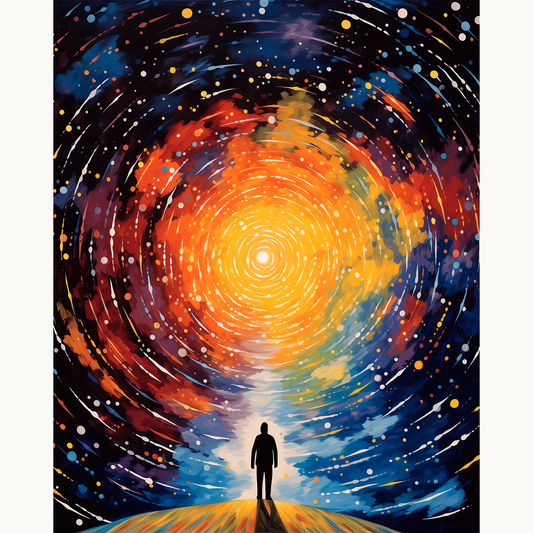 Galactic Reverie Painting by Numbers Kit