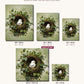 Cradle of Green canvas sizes from 12 x 12 to 23.5 x 23.5 inches