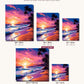 Dusky Ocean Rhythms canvas sizes from 12 x 12 to 23.5 x 23.5 inches