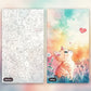 Cute Kitten Cat paint by numbers kit, before and after