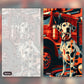 Dalmatian on Duty paint by numbers kit, before and after