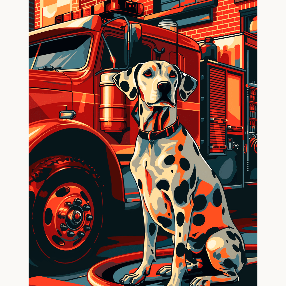 Dalmatian on Duty Premium Collection Kit