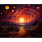 Dancing Dusk Painting by Numbers Premium Kit