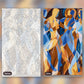 Ethereal Dance paint by numbers kit, before and after