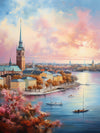 Stockholm by the Water - Premium Art Kit