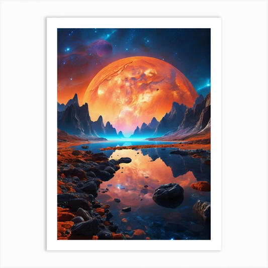 Deep Space Glow Painting by Numbers Premium Kit