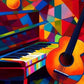 Guitar and Piano Painting by Numbers Kit