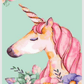 Dreamy Floral Unicorn - Artistry By Numbers