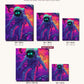 Echoes in the Void canvas sizes from 12 x 12 to 23.5 x 23.5 inches
