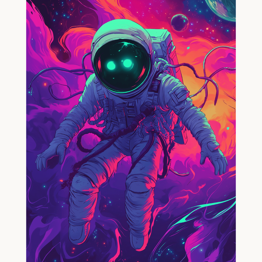 Echoes in the Void Painting by Numbers Kit