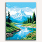 Heavenly Reverie Painting by Numbers Kit