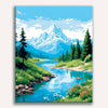 Heavenly Reverie Painting by Numbers Kit