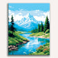 Heavenly Reverie Painting by Numbers Kit
