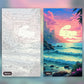 Embrace on the Sea paint by numbers kit, before and after