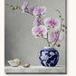 Blush Bloom Vase paint by numbers kit on stretched canvas