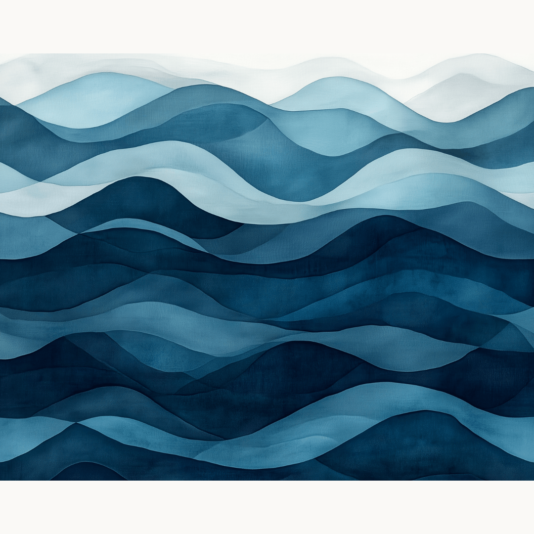Infinite Sea Painting by Numbers Premium Kit
