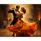 Romantic Ballroom Dancers - Paint by Numbers