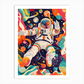 Fauvist Space Voyager - Paint by Numbers