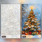 Festive Cheer paint by numbers kit, before and after