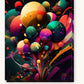 Festive Fusion paint by numbers kit on stretched canvas