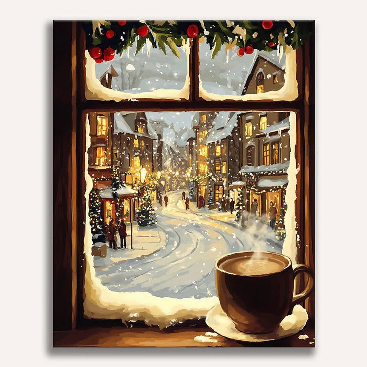 Merry Spectacle Painting by Numbers Premium Kit