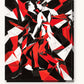 Fiery Tango paint by numbers kit on stretched canvas