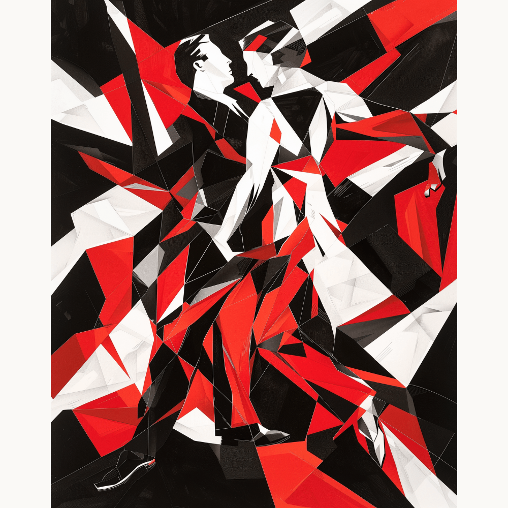 Fiery Tango Painting by Numbers Premium Kit