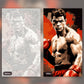Artistic Fighter paint by numbers kit, before and after