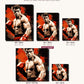 Artistic Fighter canvas sizes from 12 x 12 to 23.5 x 23.5 inches