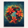 Floral Bird Nest - Premium Paint by Numbers Kit