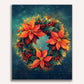 Floral Bird Nest - Premium Paint by Numbers Kit