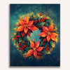 Floral Bird Nest - Premium Paint by Numbers Kit